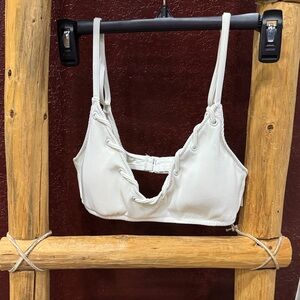 Aerie Ivory Swim Bra